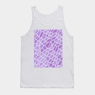 Abstract Geometric Water Pattern - purple pastel scheme Tank Top